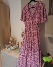 Robe longue rose hangar 86 m/l 