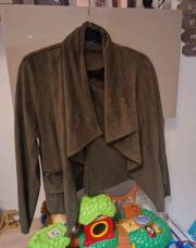 Veste en dain kaki yessica 42