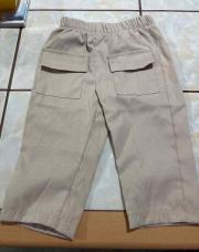 Pantalon poche avant 3-6m beige