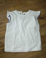 T-shirt blanc 6 mois 