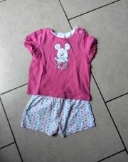 Pyjama short lapin 18 mois 