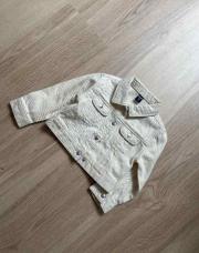 Veste en jeans beige 18 mois 