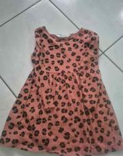 Robe léopard 4 ans 