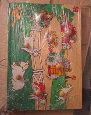 Jeu puzzle en bois 