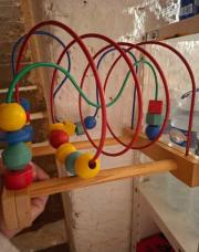 Jeux boules en bois
