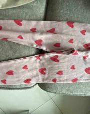 Legging cœurs 4/5 ans