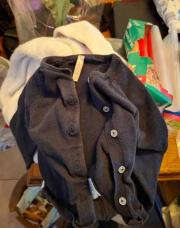 Gilet bleu marine 3ans 98 cm Charlie & prune