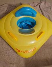 Bouée siège de piscine avec poignée 7-11Kg Nabaiji Décathlon 