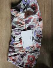 Ensemble mauve fleur 12 mois 