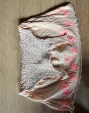 Robe palmier rose 92