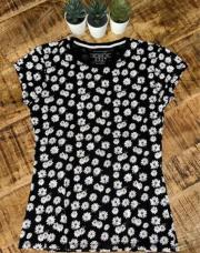 Tee-shirt fleurs 