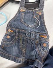 Salopette jeans 1 mois 