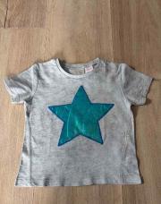 T-shirt étoile 12/18 mois
