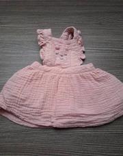 Salopette robe rose orchestra 3 mois 