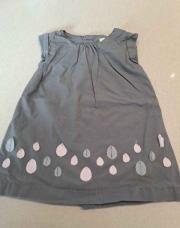Robe grise obaibi 3 mois 