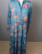 Robe longue à fleurs M