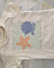 T-shirt coquillages T.74 Primark