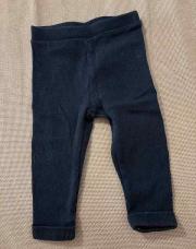 Legging côtelé bleu - 68cm