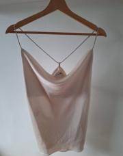 Blouse soie beige/crème taille S/M 