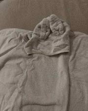 Cape de Bain lapin blanc 