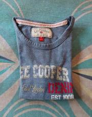 Tshirt t4ans Lee Cooper bleu