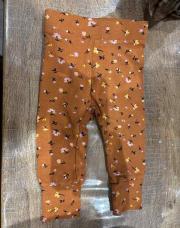 Legging brun fleur taille 56