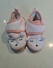 Pantoufles taille 22 rose renard 