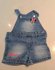 Salopette jeans minnie Disney 9 mois