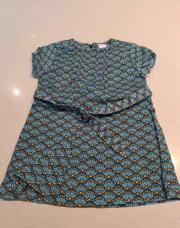 Robe bleue motif baby club 9 mois