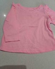Blouse rose tex 9 mois