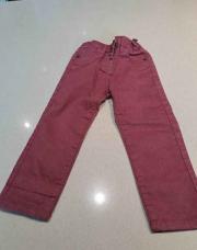 Pantalon rouge paillettes 2 ans tfq