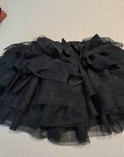Jupe froufrou noir kimbaloo 2 ans 