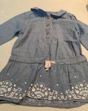 Robe chemie bleue young dimension 2 ans 