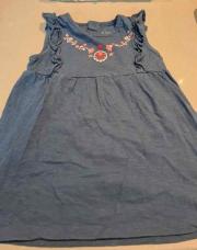 Robe bleue kimadi 2 ans 