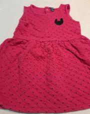 Robe fushia pois kiabi 2 ans