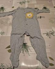 Pyjama gris lion 18mois