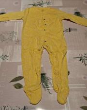 Pyjama jaune pois blancs 18mois