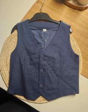 Gilet sans manche marine