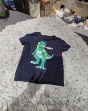 T-shirt Dino bleu