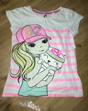 T-shirt motif fille 8 ans c&a