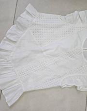 Blouse zara 11-12 ans blanche