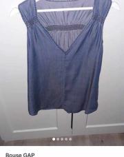 XS_Blouse jeans GAP
