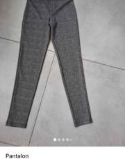 M_pantalon Mango carreaux