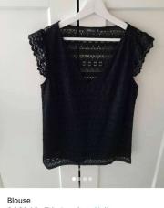 S_blouse dentelle noire