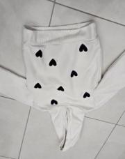 Sweat TAO 6 ans blanc coeur