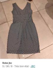 S_Robe courte imprimée JBC
