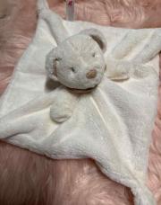 Doudou ours blanc 