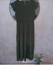 S_Robe neuve vert kaki