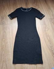 T xs Robe noir H&M 