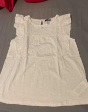 Blouse Okaïdi blanche 12 ans 